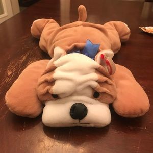 1996 Ty Beanie Bruiser pillow pals